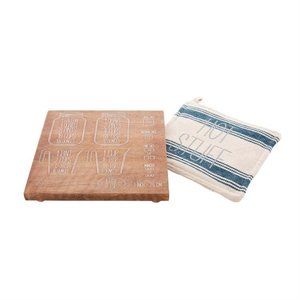 CONVERSION TRIVET & POT HOLDER SET